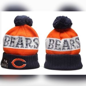 Chicago Bears Winter Pom Knit Beanie